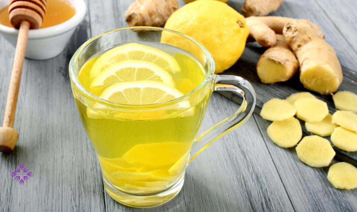 درمان خانگی سرفه با زنجبیل و لیمو