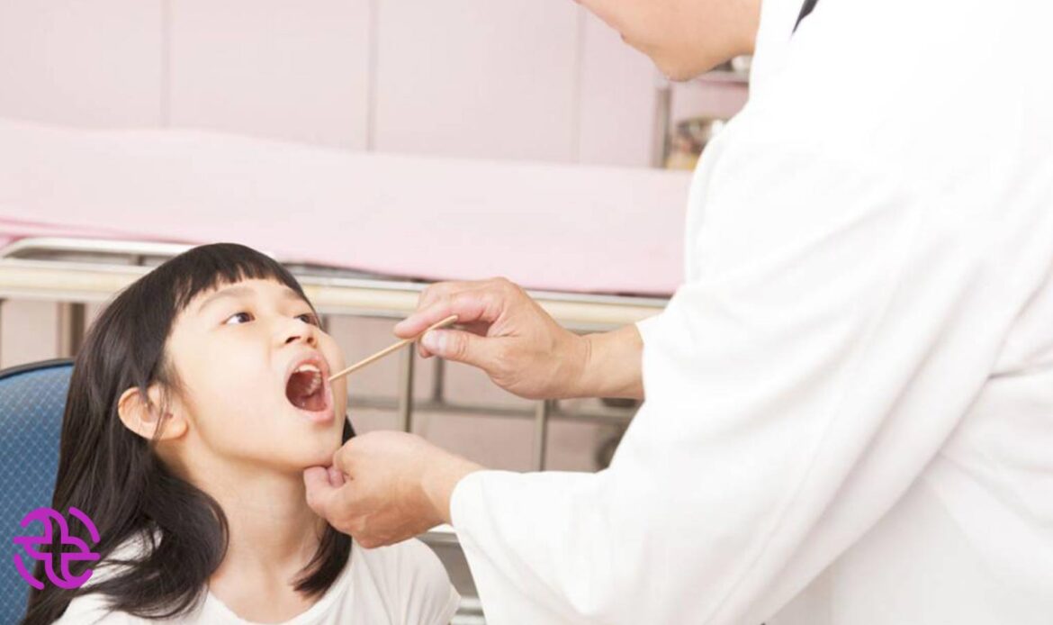 درمان عفونت ویروسی گلو در کودکان